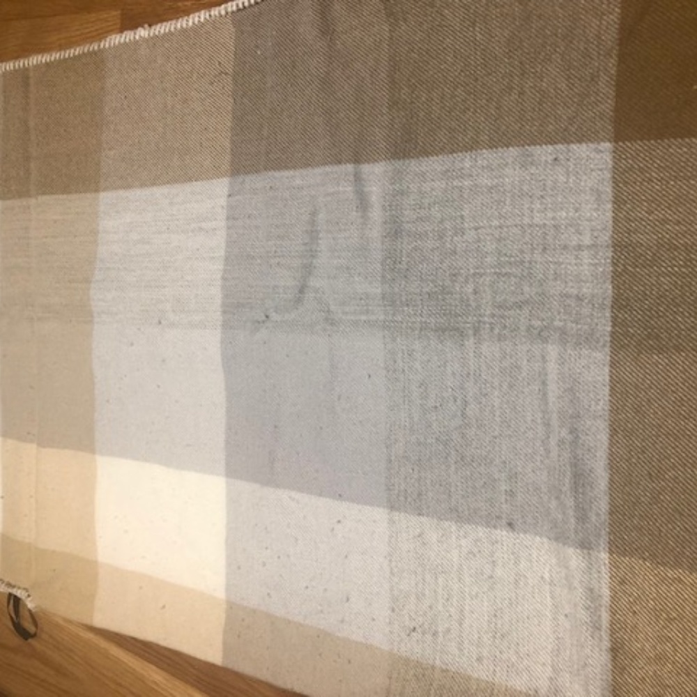 plaid sweater poncho